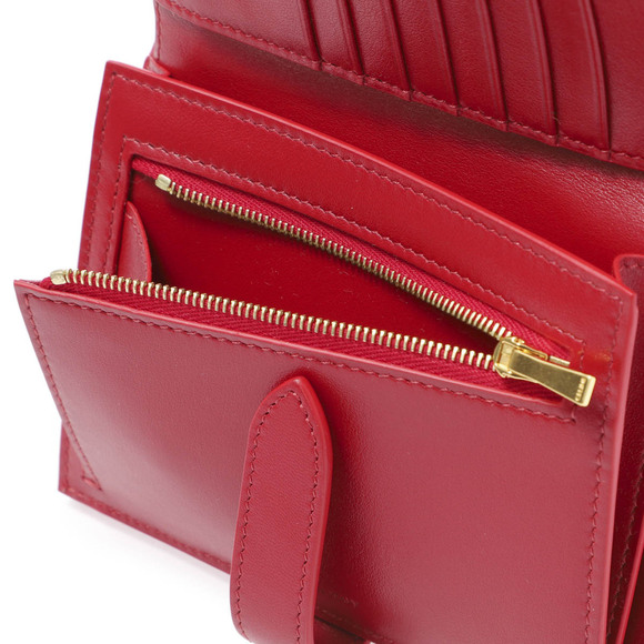 Celine Red Bi fold Wallet Coin Strap - Picture 6 of 6